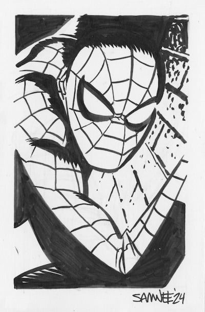 Image of Spider-Man Doodle 3