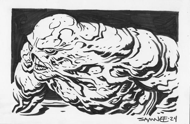 Image of Swamp Thing Doodle