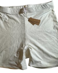 Image 5 of SKIMS- SIGNATURE SWIM DRESS AND SHORTS - MARBLE