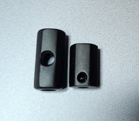 Image 2 of Hex Binding Posts Set Black Matte 