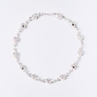 Image 1 of Grosgrain Rosette Necklace