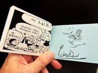 Image 5 of BOOK 1 - Bobby London's DIRTY DUCK Tijuana Bible Mini Comic Books  - SIGNED with SKETCH!