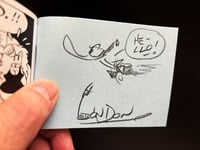 Image 8 of BOOK 1 - Bobby London's DIRTY DUCK Tijuana Bible Mini Comic Books  - SIGNED with SKETCH!