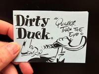 Image 1 of BOOK 1 - Bobby London's DIRTY DUCK Tijuana Bible Mini Comic Books  - SIGNED with SKETCH!