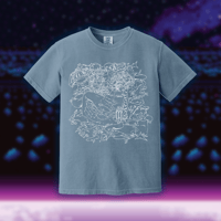 "I'll Roll All These Thoughts in a Star for Tonight" Night Mode Tee