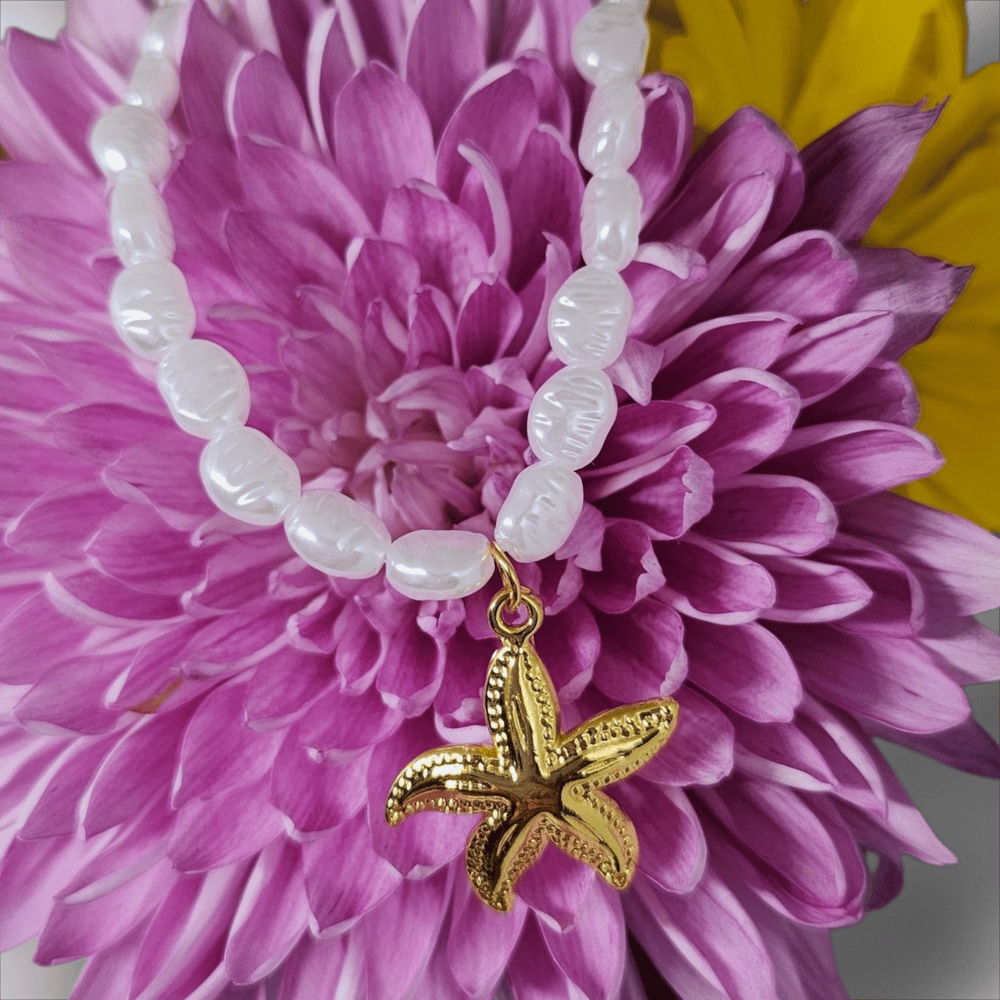 Image of STARFISH PEARL NECKLACE
