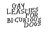 Image 2 of Gay Leashes for Bi-Curious Dogs - Lavender Brownstone at Hallowe'en