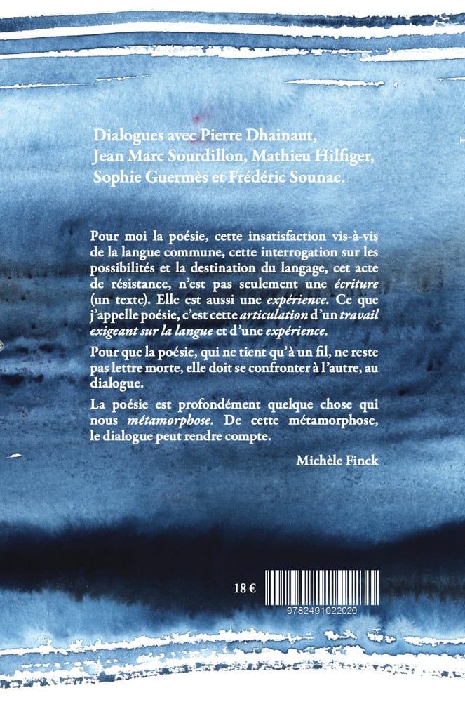Image of "vivre, écrire" de Michèle Finck