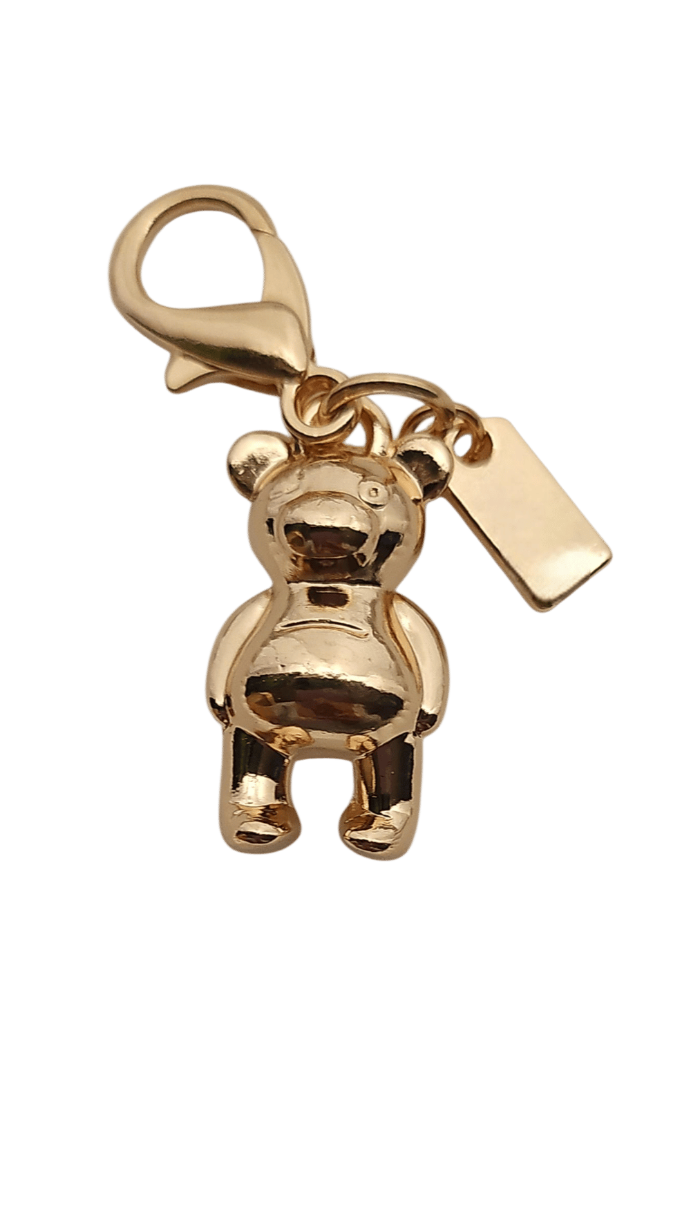 Image of GOLD TEDDY CHARM