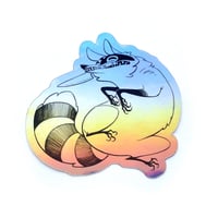 Image 2 of "Knife" holographic sticker