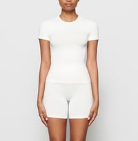 Image 1 of SKIMS- SOFT SMOOTHING SEAMLESS T-SHIRT- MARBLE