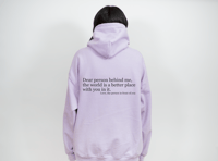 Dear Person Behind Me Hoodie