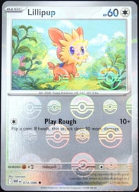 Lillipup (Poke Ball Pattern) - SV: White Flare - Near Mint