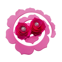 Image 1 of Rolled Soft Rose Die-Cut 1029