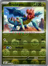 Druddigon (Poke Ball Pattern) - SV: White Flare - Near Mint