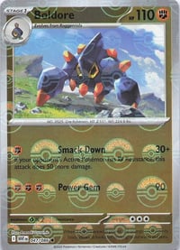 Boldore (Poke Ball Pattern) - SV: White Flare - Near Mint