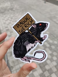 PROTEST RAT sticker