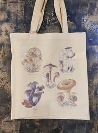 VINTAGE FUNGI tote bag