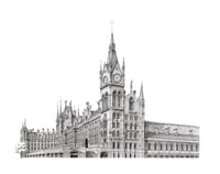 St Pancras International- 11x14” Print