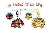 Image 1 of NINTENDAD CHARMS
