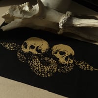 Image 2 of Grave Viper - Cotton Patch  gold ink