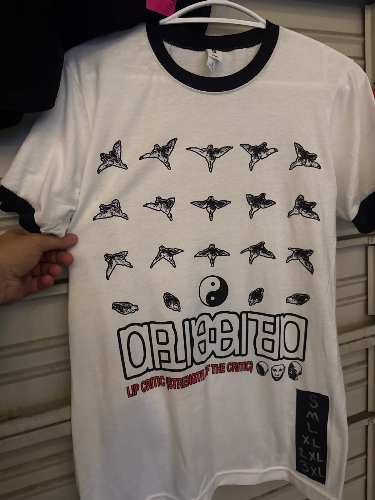 Birds/Strength of the Critic Ringer Tee