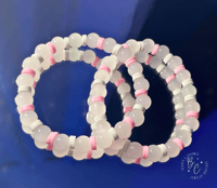 Pink & White Jelly Bracelet 