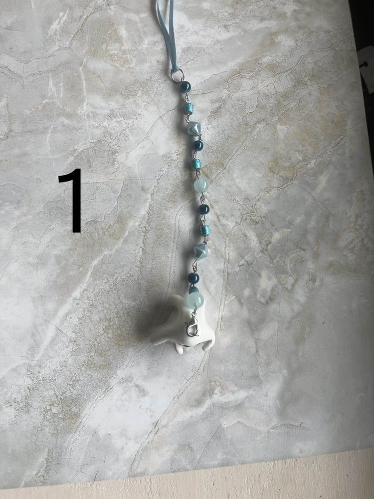 Image of Ghostie Bead Hangings 