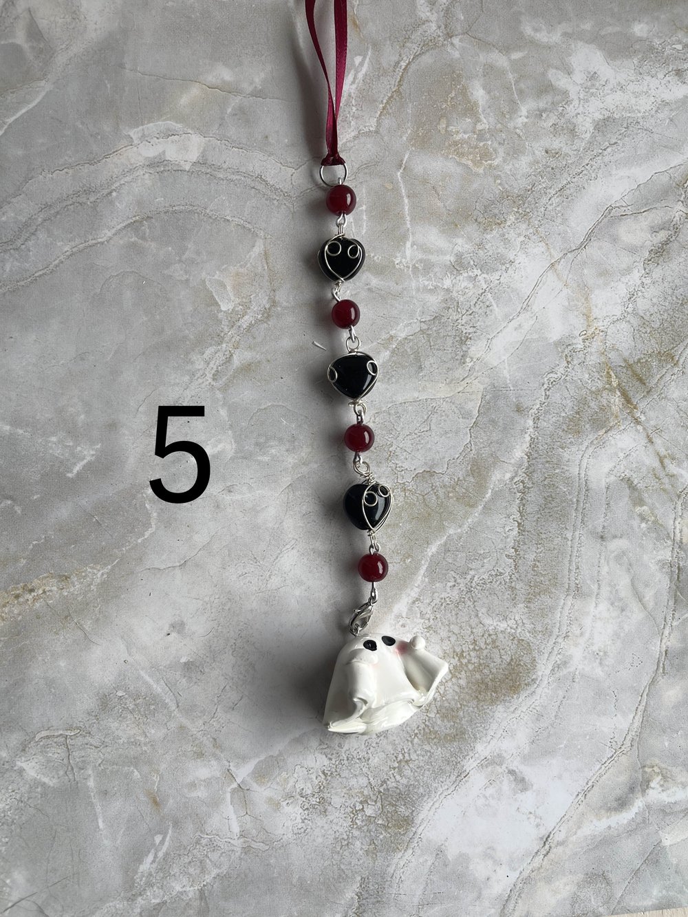 Image of Ghostie Bead Hangings