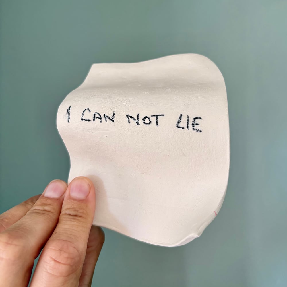 Image of Butts Ceramic note
