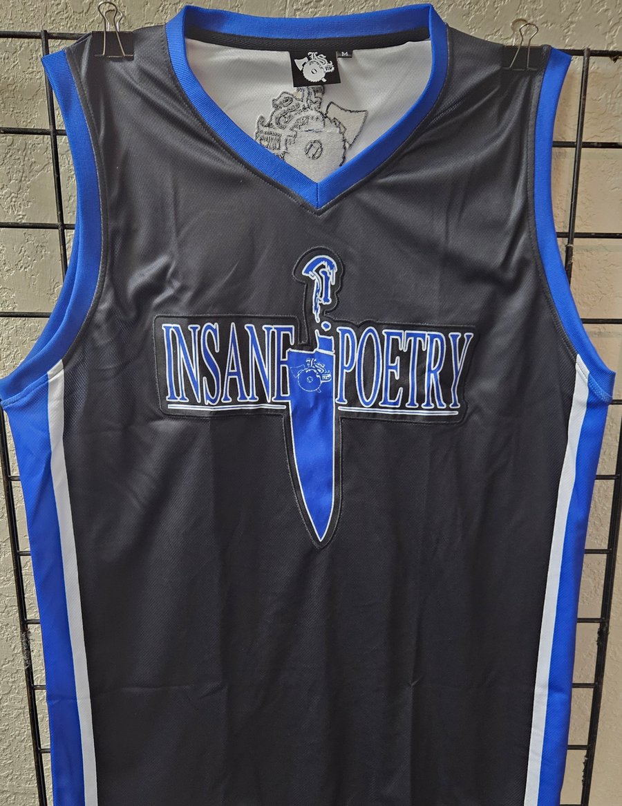 Image of INSANE POETRY: 2025 LOGO BASKETBALL JERSEY 
