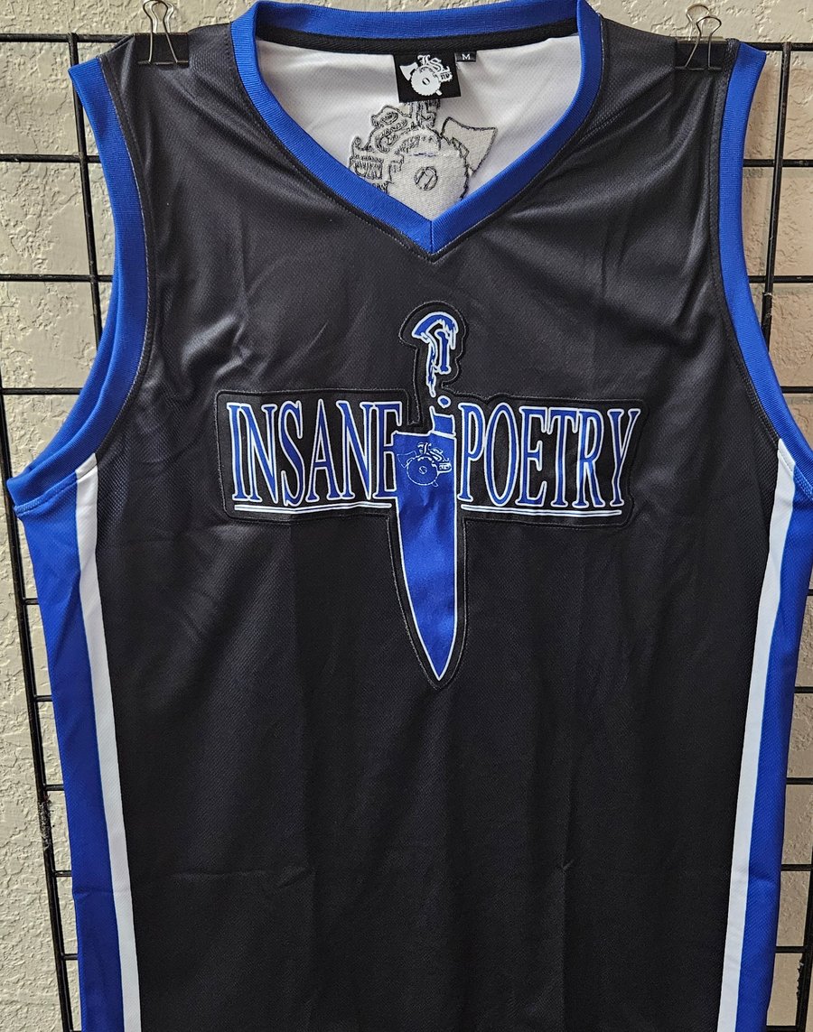 Image of INSANE POETRY: 2025 LOGO BASKETBALL JERSEY 