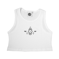 Image 1 of Ornamental - Cropped Waffle Tank