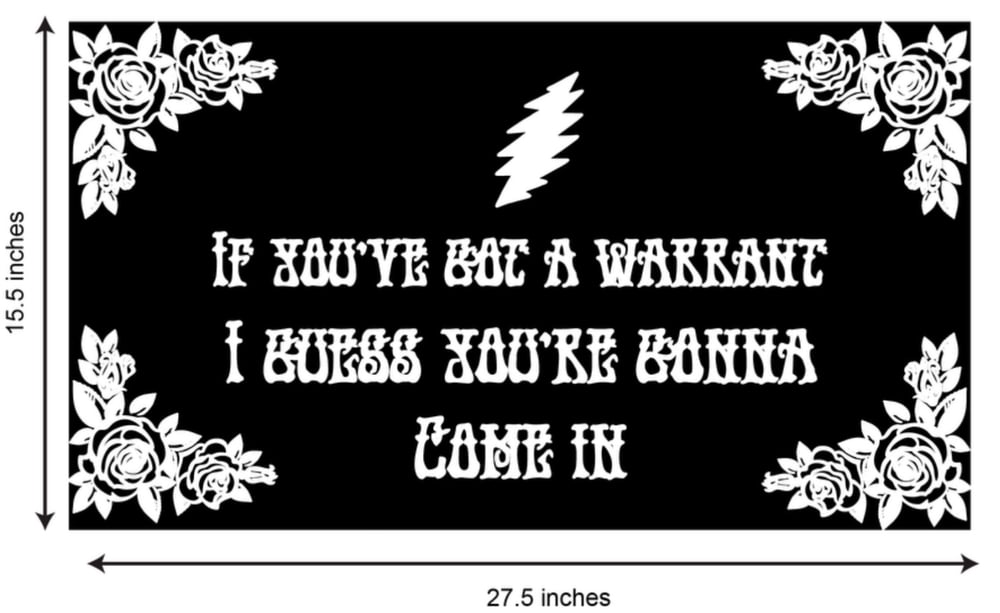 Image of “Truckin” Coir Doormat