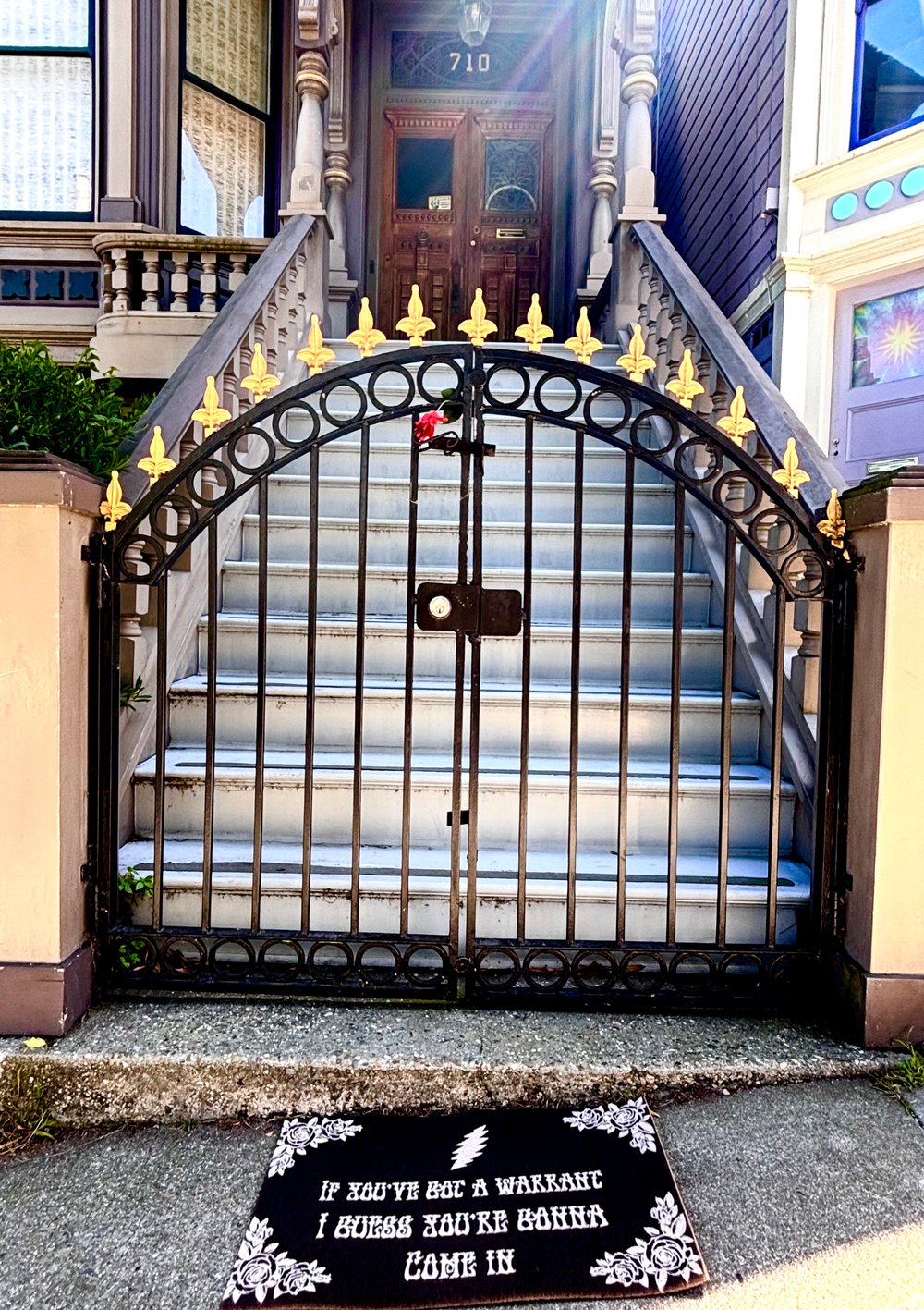 Image of “Truckin” Coir Doormat