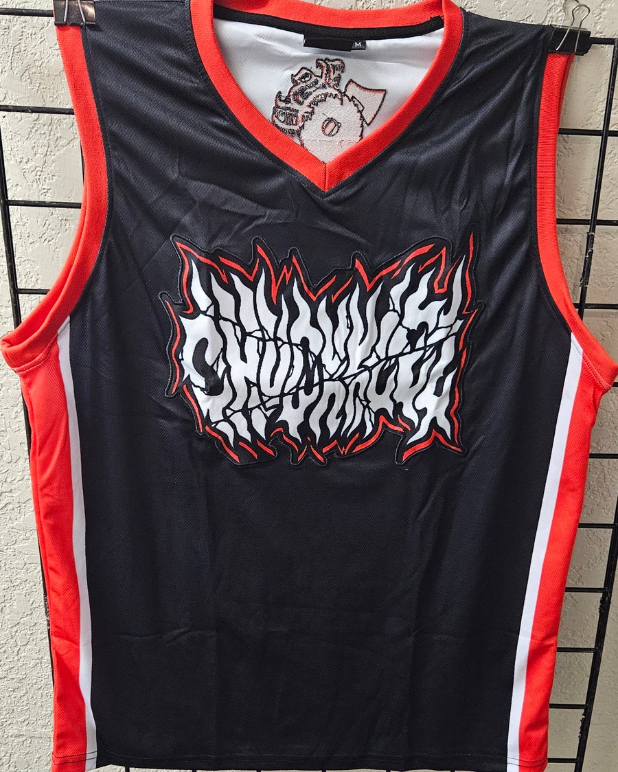Image of CHUCKKLEZ: 2025 LOGO BASKETBALL JERSEY 
