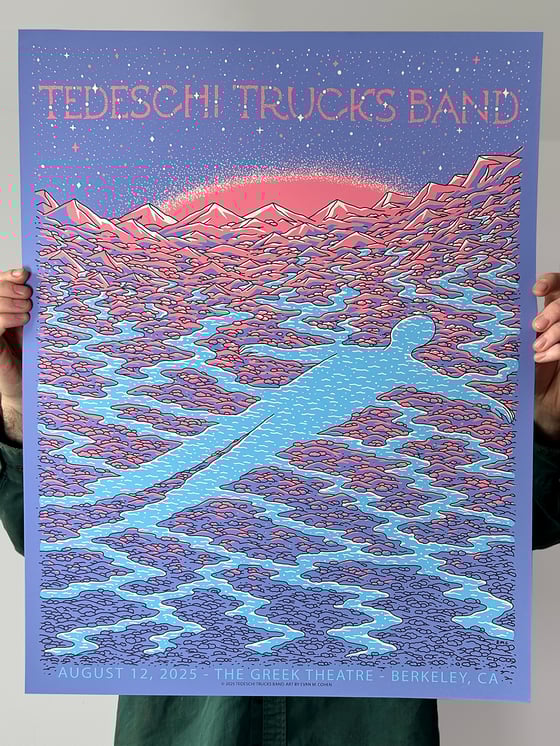 Image of  "Tedeschi Trucks Band" Berkeley CA Poster