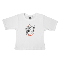 Image 1 of Chihuahua - Cropped Ringer Thermal (SIZE LARGE LEFT)