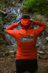 Women’s Alpenglow Hoody: Baja Sunrise: Mt. Aire Design