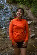 Women’s Alpenglow Hoody: Baja Sunrise: Mt. Aire Design