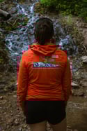 Women’s Alpenglow Hoody: Baja Sunrise: Mt. Aire Design