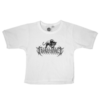 Image 1 of Panther - Cropped Ringer Thermal (SIZE LARGE LEFT)