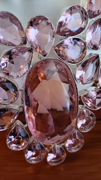 Image 5 of PINK KUNZITE STATEMENT NECKLACE