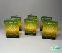 Image 2 of Custom Passport Itinerary Game Books