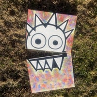 Image 2 of Untitled. Sponge Splatter Face 