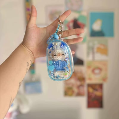 Image of Types of students keychain: Preppy Ver. 2