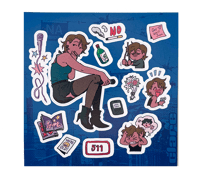 Image 2 of Ena & Clare Sticker Set 
