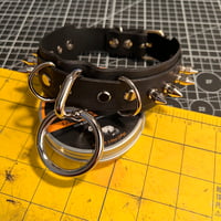 Image 1 of Spiked Bondage Collar