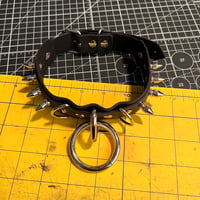 Image 3 of Spiked Bondage Collar