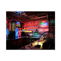 11 x 14 Neon Studio Print